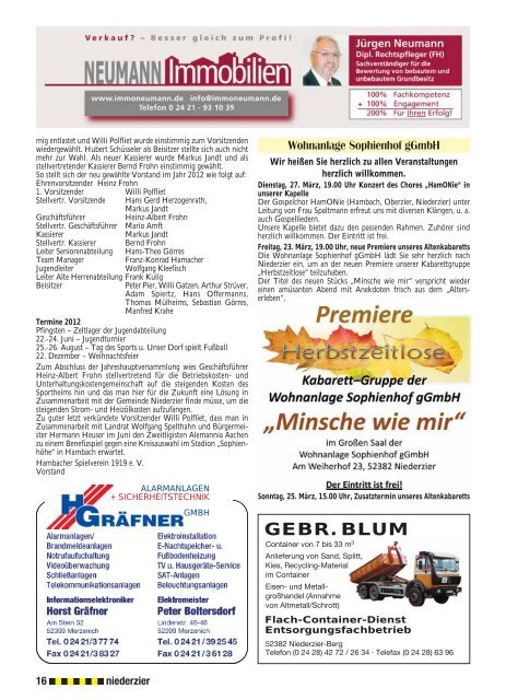 VViel mehr Menschen als Sie glauben… …es steht ja im Amtsblatt