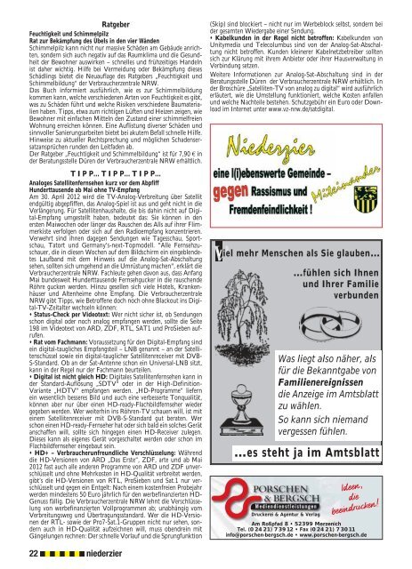 VViel mehr Menschen als Sie glauben… …es steht ja im Amtsblatt