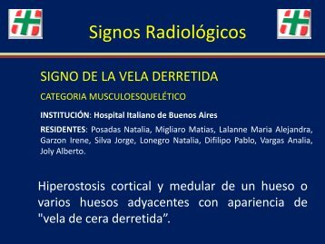 Signos Radiológicos - Congreso SORDIC