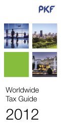 World Wide Tax Guide - PKF