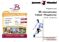 Programmheft 2012 - SV Weissenbach