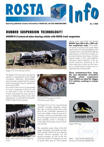 RUBBER SUSPENSION TECHNOLOGY! - ROSTA Inc.