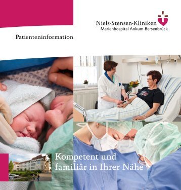 Kompetent und familiär in Ihrer Nähe - Niels-Stensen-Kliniken