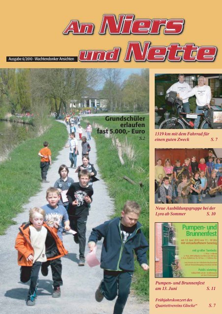 Grundschüler erlaufen fast 5.000,- Euro - Wachtendonk aktuell