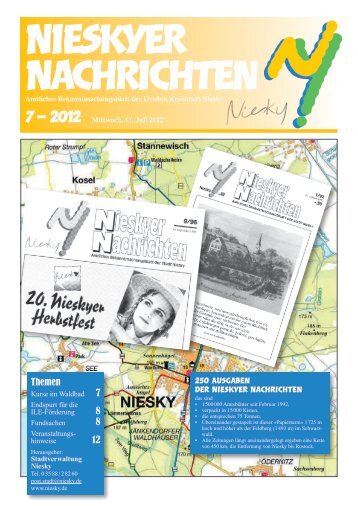 Amtsblatt Juli 2012 - Kreisstadt Niesky
