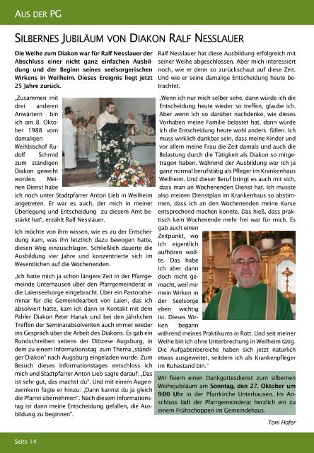 Kirchenzeitung Oktober 2013 der katholischen ...