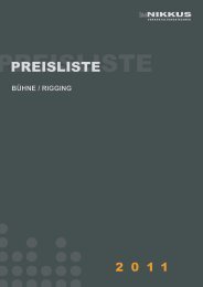 Download Preisliste Bühne und Rigging - NIKKUS ...