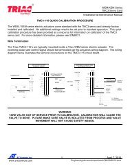 ® WEM/XEM Series TMC3 Servo Card Installation & Maintenance ...