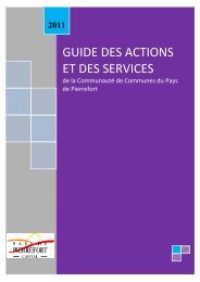 GUIDE DES ACTIONS 2Ã¨me Ã©dition - CommunautÃ© de communes ...