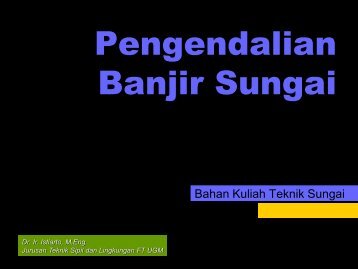 TS10 Pengendalian Banjir Sungai - istiarto