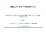 KIDDP - Office of the Prime Minister