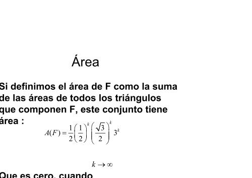 Fractales autosemejantes