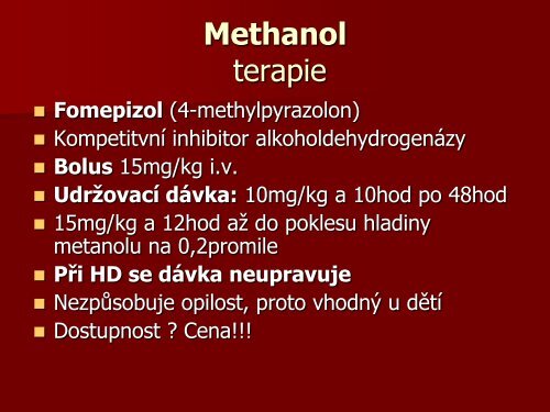 Otrava methanolem a etylenglykolem - AKUTNE.CZ