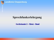 FuG 9 - beim Kreisfeuerwehrverband Cloppenburg