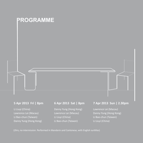 Download House Programme - Esplanade