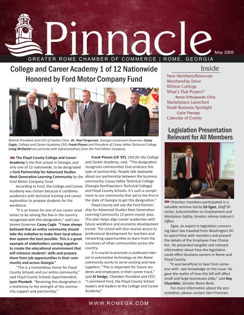 May - Greater Rome Chamber of Commerce