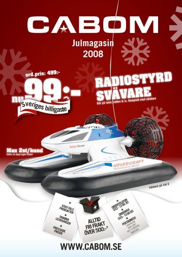 RADIOSTYRD SVÄVARE - Cabom