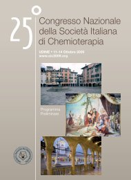 25Â°Congresso Nazionale della SocietÃ  Italiana di Chemioterapia - SIF
