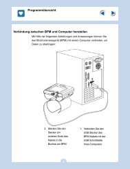 1 Verbindung zwischen BPM und Computer herstellen - Microlife