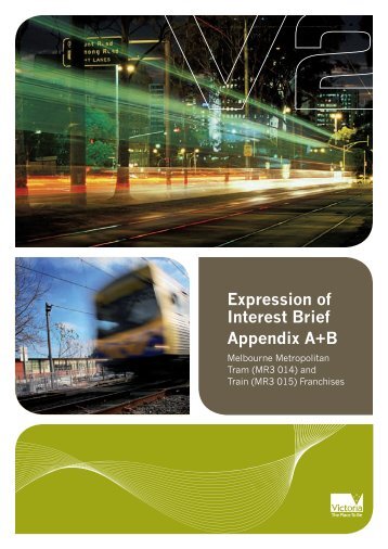 Expression of Interest Brief - Public Transport Victoria
