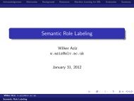 Semantic Role Labeling