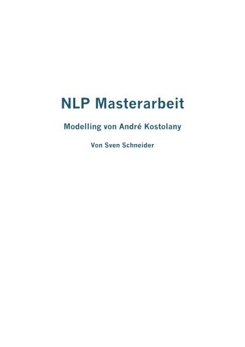 Ei des Kostolany - NLP-TrainerAkademie