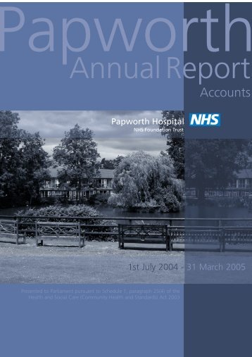 new report.qxd - Papworth Hospital