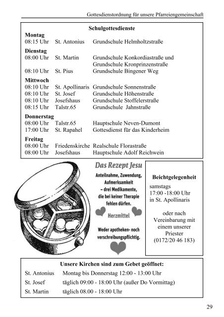 St. Martin - des Pfarrverbandes Bilk-Friedrichstadt