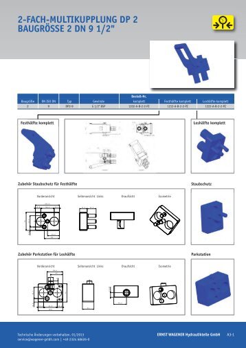 Multikupplungen - Ernst Wagener Hydraulikteile GmbH