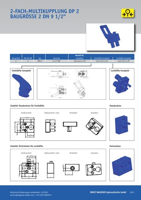 Multikupplungen - Ernst Wagener Hydraulikteile GmbH