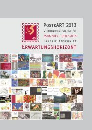PostkART-Katalog 2013 - Anschnitt