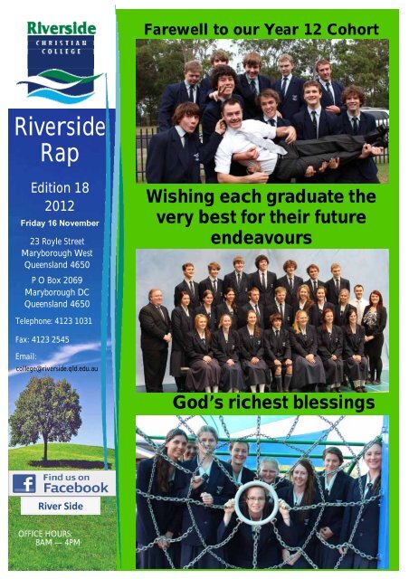 Riverside Rap - Riverside Christian College