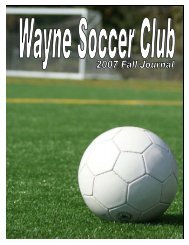 WSC Journal 2007.pub - Wayne Soccer Club