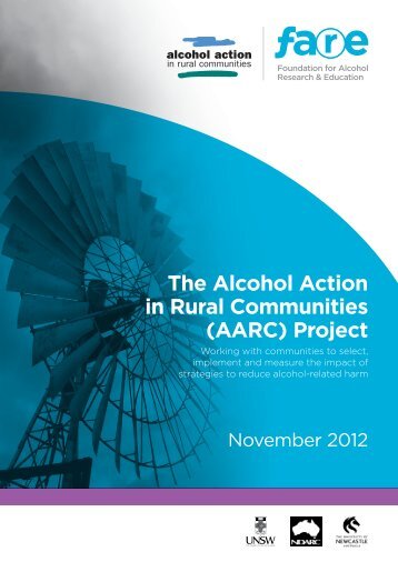 The Alcohol Action in Rural Communities (AARC) Project - FARE