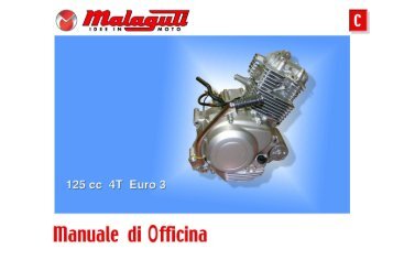 M0003 X3M 125 4T Euro 3 Motore - Malaguti