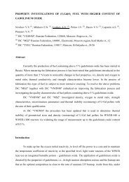 (U,Gd)O2 FUEL WITH HIGHER CONTENT OF GADOLINIUM OXIDE ...