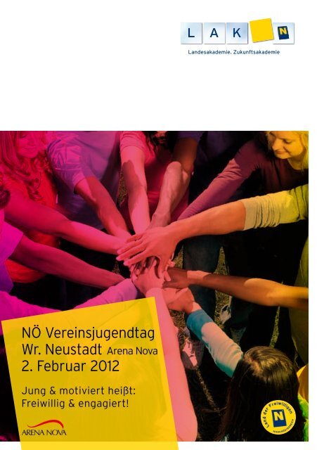 NÖ Vereinsjugendtag Wr. Neustadt Arena Nova 2. Februar 2012