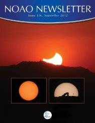 NOAO Newsletter #106 - National Optical Astronomy Observatory