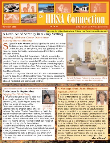 HHSA Connection - County of San Diego
