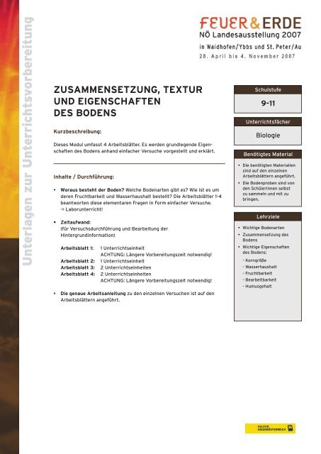 ZUSAMMENSETZUNG, TEXTUR UND EIGENSCHAFTEN DES ...