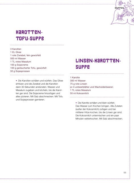 zum Abnehmen Ayurveda-Küche - AT Verlag