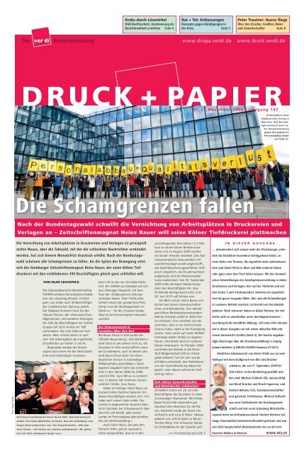 Druck Papier 5 09