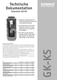 Technische Dokumentation - Solar Steiner