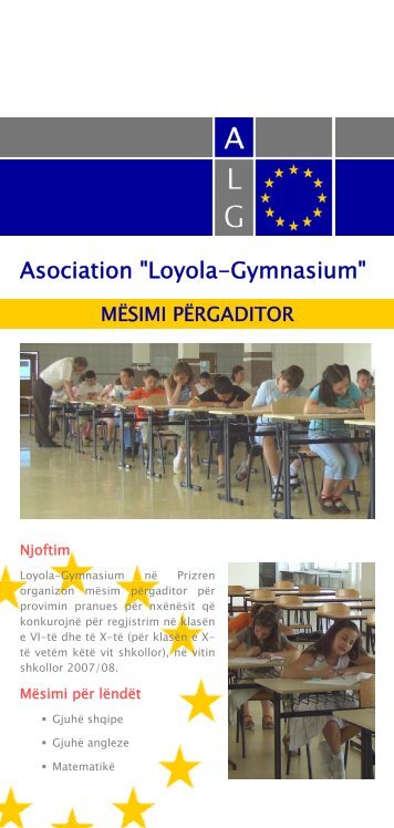 Asociation Loyola Gymnasium - Prizren