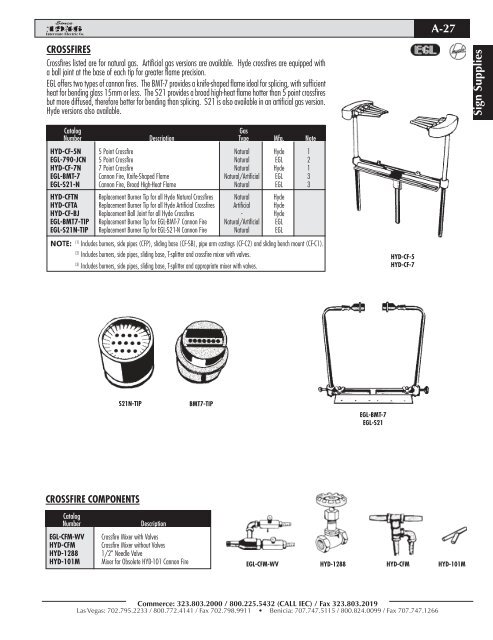 Section A - Sign Supplies - Home | Interstate Electric Corporation