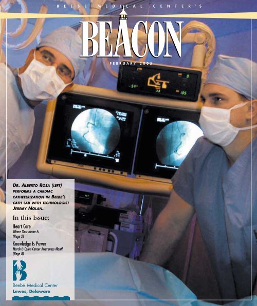 BEACON â Winter 2005 - Beebe Medical Center