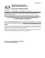 marpol annex iv - reg - Jabatan Laut Malaysia