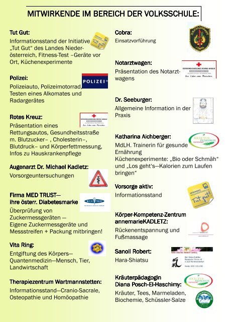 Wartmannstetten - Niederösterreichischer Zivilschutzverband