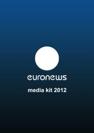 Media Kit 2012 - Euronews