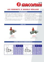 Giaco Fiche 13 R401P/R402P - Giacomini